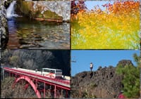 吐竜の滝と秋模様　回想　　2014，10，30日撮影