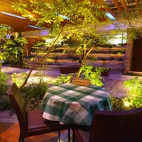 ★横浜そごうの緑豊かなオープン空間で、南仏ムードの優雅な☆夜カフェコース料理☆を、楽しみましょう♪