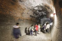 日本遺産「幻の鉄道トンネル」と龍田大社の新緑