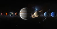 大接近の木星土星