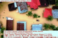 画像シリーズ1071「パダン・パリアマンの洪水」“Banjir di Padang Pariaman”