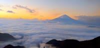 一度見たら忘れられない絶景！山梨新道峠ツインテラスにて雲海と富士を見る♪(21,11/21)