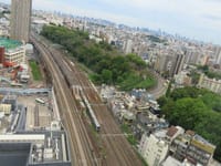 写真３枚は、JR京浜東北線王子駅と飛鳥山公園、早朝のスカイツリーと東京タワー、外濠に映るJR中央線市ヶ谷駅と電車