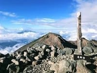 紅葉の乗鞍岳3025ｍ＆御嶽山3067m　トレッキング