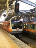中央線開業（新宿―八王子）130年記念特別仕様電車を見た