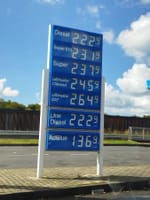 ドイツのガソリンの値段は三百円越え