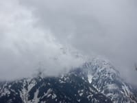 中山をアイゼンで190502積雪0.5~1.0m