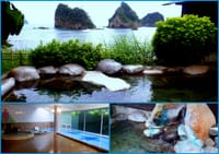 三四郎島を望む絶景宿！西伊豆・堂ヶ島温泉ホテルは自家源泉かけ流し！(23,9/7)