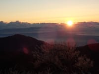 初冬の表丹沢　富士山眺望と霧氷と夜景を見に（尊仏山荘泊）