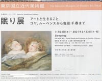 東京国立近代美術館「眠り展」
