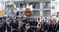堺市だんじり祭り（２０１７年）やりまわし集