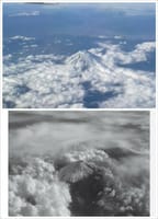 ハプニングで面白く/偶然、週刊誌のグラビアと同じアングル/富士山