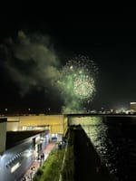 横浜開港祭の花火🎆