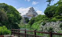 姫路旅行の友人から美しい　姫路城の写真をいただきました