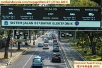 画像シリーズ970「電子有料道路 (ERP) は オンライン バイク タクシー (Ojol) に拒否され、ヘル曰く、プロセスの道のりはまだまだ遠い」 “ERP Ditolak Ojol, Heru: Prosesnya Masih Lama”