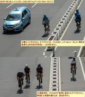 画像シリーズ387「ジャカルタのサイクリストへの罰金の執行」”Pemberlakuan Sanksi Tilang Bagi Pesepeda di Jakarta”