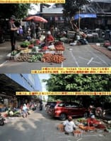 画像シリーズ145「伝統的市場に於ける物理的な離隔」”Physical Distancing di Pasar Tradisional”