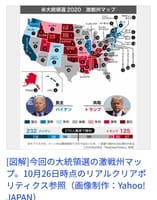 アメリカ大統領選挙・・我が国も日本の大統領を間接選挙方式で