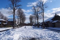 「曾遊の地の雪景色（7）北海道開拓村の雪景色とアイヌ民族の運命」