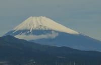 今日の富士山…薄曇り