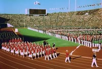 「世界中の民族の祭典、オリンピックの開会式の感動」