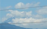 富士山に降雪？