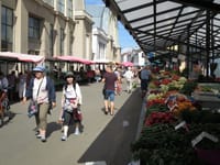 ラトビアの中央市場