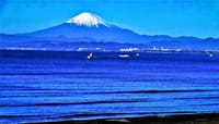 　〖 お気に入り写真 〗　湘南海岸から見る富士山 🗻