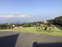 淡路島　福良から　洲本　キツイ山越え　60キロ