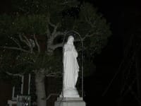 教会のマリア像