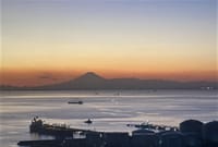 千葉ポートタワーからの富士山撮影～(^^♪