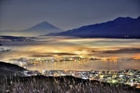 第１８３回今年最後の高ボッチ高原  月光富士撮影会