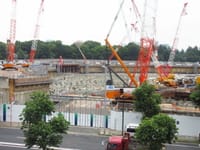 新オリンピックスタジアム建設工事