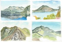 山を描く　北信・志賀高原の山々