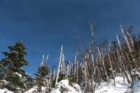 360度の絶景は雪の蓼科山山頂からの展望！！