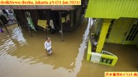 「BNPB（国家防災庁）データ1月1日〜23日：197件の災害が発生し、最も多いのが洪水」”Data BNPB 1-23 Januari: Ada 197 Bencana, Terbanyak Banjir”