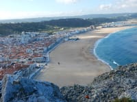 ポルトガル旅行5日目（その1）　ナザレ（4）　シティオ地区（その1）崖の上からの風景