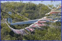 ５月１３日（日）竜神大吊橋1000匹の鯉のぼり＆滝巡り