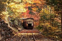 森林鉄道と秋深まった木曽路を走るツーリング