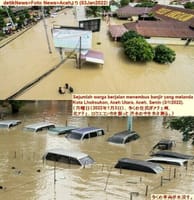 画像シリーズ587「北アチェ、14の地区が水没」”14 Kecamatan di Aceh Utara Terendam Banjir”