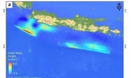 画像シリーズ390「29m の津波が発生しやすい東ジャワ地域 5地域のリスト」”Daftar 5 Daerah Jawa Timur Rawan Diterjang Tsunami 29 Meter”