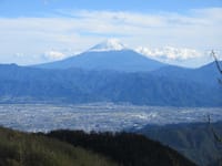 富士山展望の山、甘利山と千頭星山