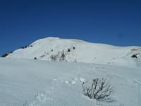 今冬最初のワカン歩きは　三峰山・1887ｍ途中まで（2月6日）