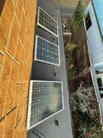 ミニ太陽光発電を修理する。