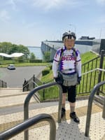米寿記念、琵琶湖大橋周回サイクリング、１５０ｋｍ