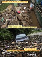 画像シリーズ-15「ジャボデタベック大洪水後の残骸」”Sisa Sampah Pascabanjir Besar Jabodetabek”