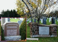 「赤毛のアン」の作者ルーシー・モード・モンゴメリーのお墓