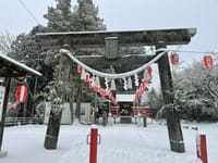 多賀城市多賀神社に初詣でする。