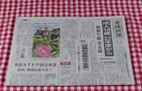 6月14日、愛媛新聞一面
