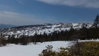 志賀高原で山スキー